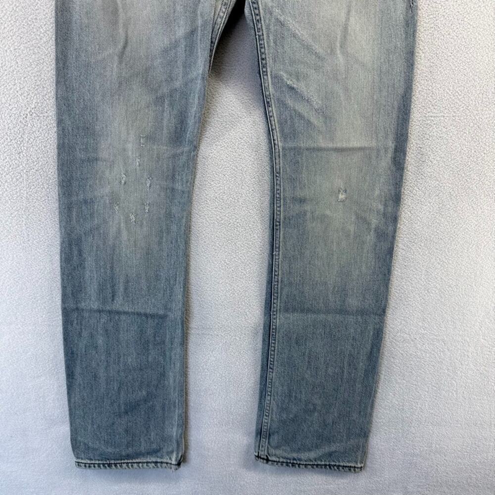 G Star Jeans Men's FITS 30x33 Blue Slim Straight Faded Light Vintage Y2k 2000s - Picture 2 of 12
